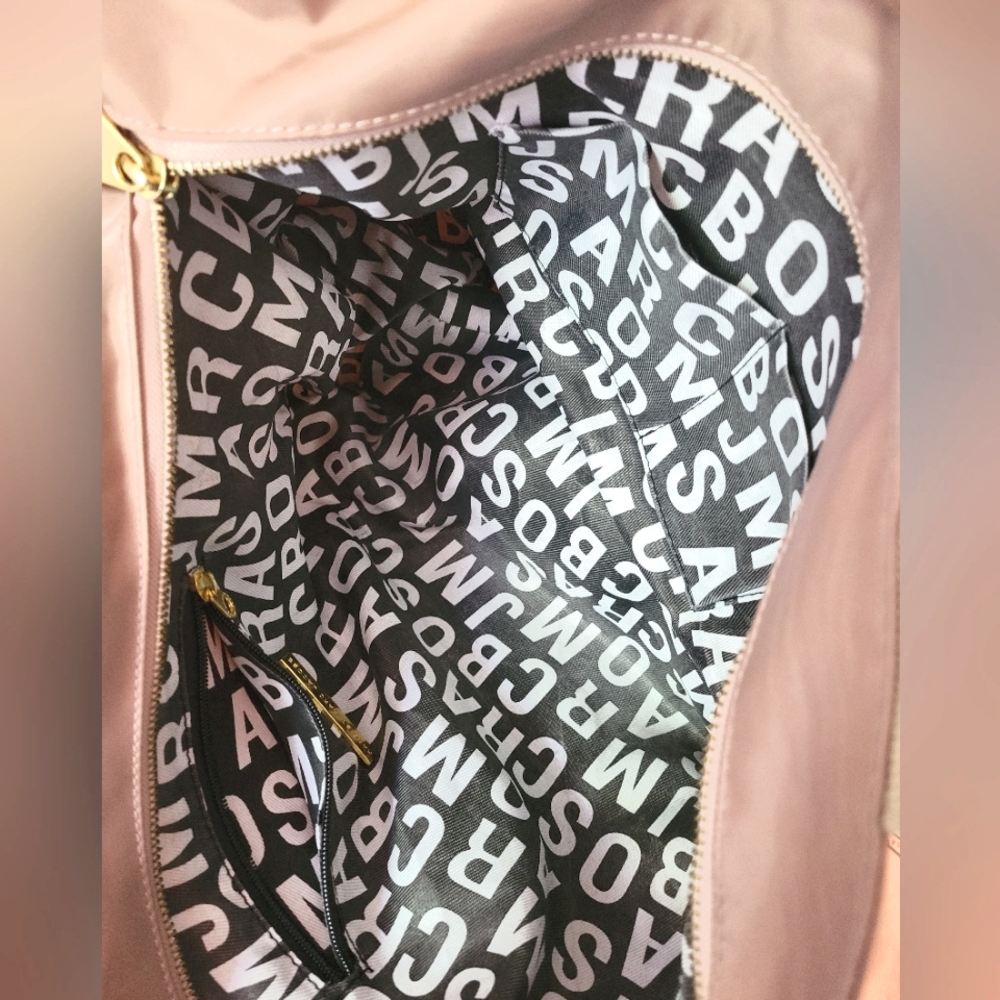 Marc by Marc Jacobs Miss Marc Pirate Nylon Tote Bag Vintage 2000s Cartoon Rare - Picture 8 of 10